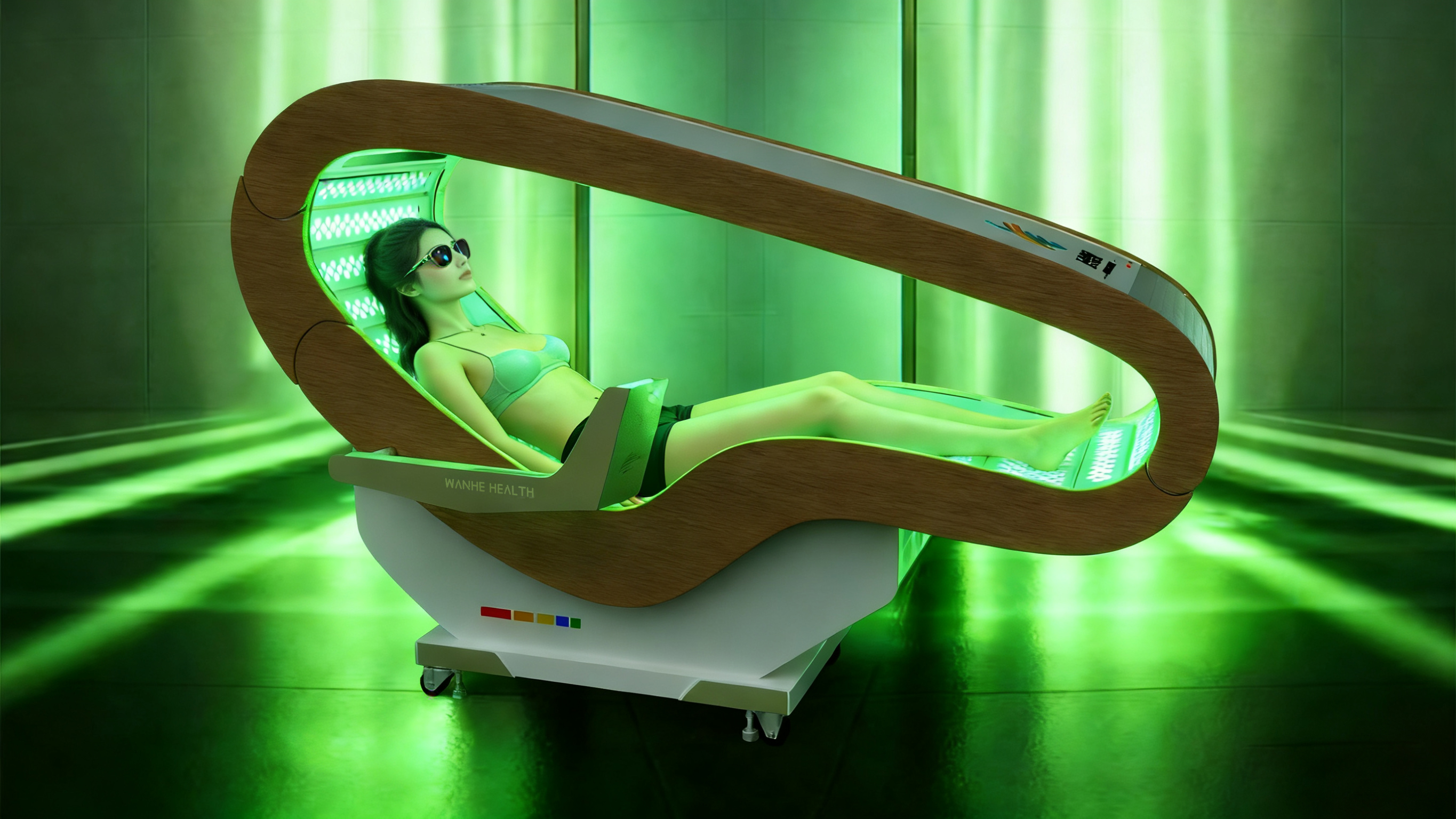 绿光精准调频，五色光舱重启生命能量场！